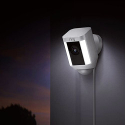 RING - Spotlight Cam Wired White