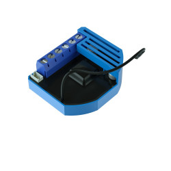 QUBINO - Micromodule pour volet roulant 12-24VDC et consomètre Z-Wave+ ZMNHOD1 Flush Shutter DC