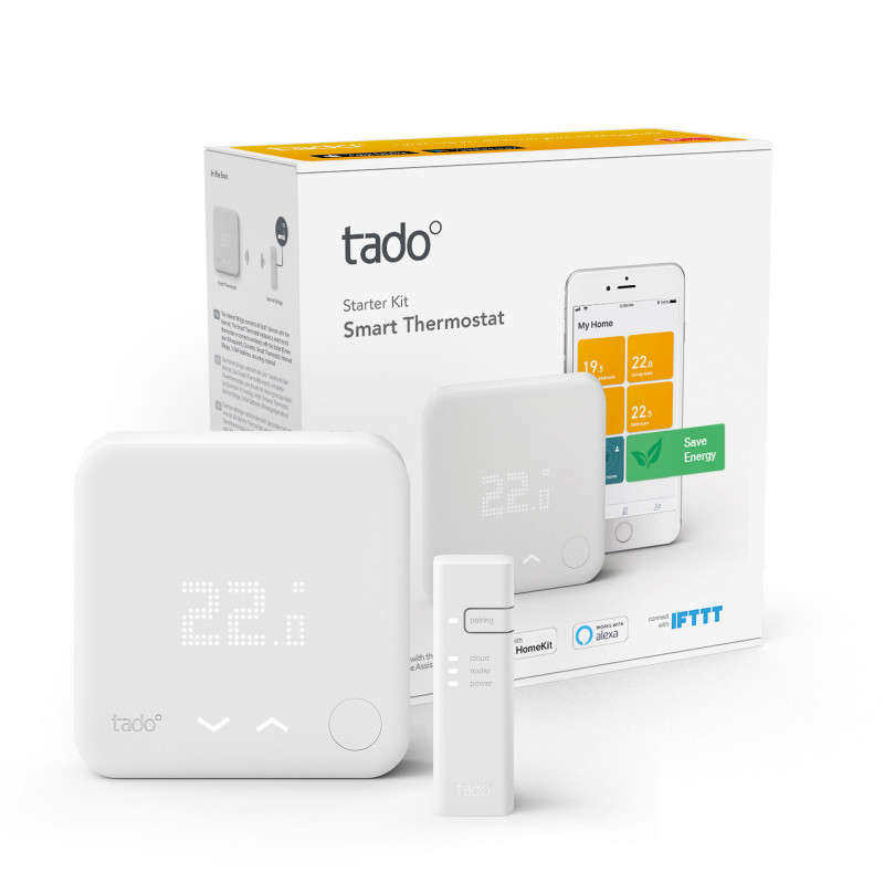 TADO - Kit de Démarrage Thermostat Intelligent V3+