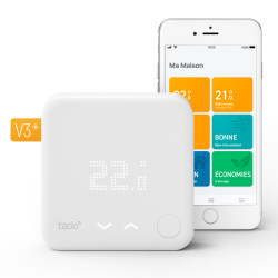 tado° Thermostat Intelligent - Accessoire pour le contrôle multi-pièces et contrôle de chauffage intelligent