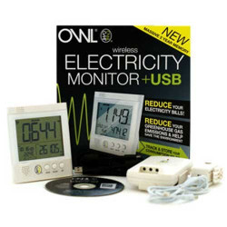OWL Compteur et enregistreur de consommation électrique OWL +USB CM160