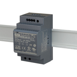 MEANWELL - Alimentación 24V/2,5A formato Rail DIN