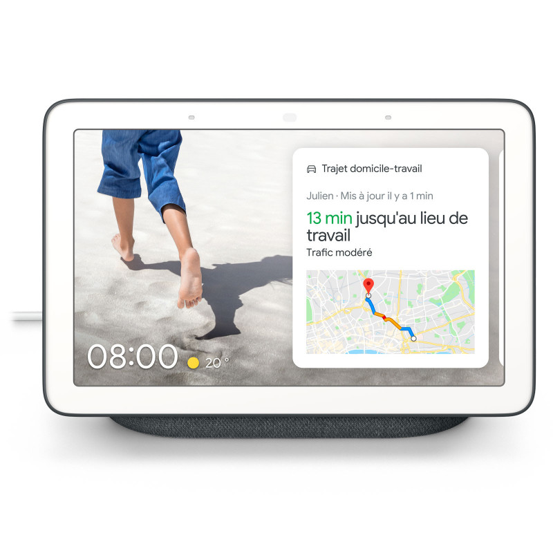 GOOGLE NEST - Enceinte intelligente avec écran Google Nest Hub Charbon
