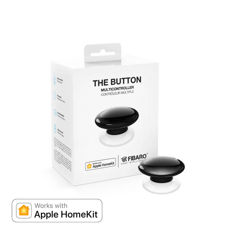 FIBARO - The Button Bluetooth HomeKit - Black