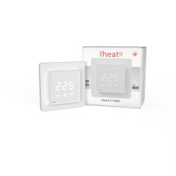 HEATIT CONTROLS - Termostato Z-Wave+ para suelo radiante eléctrico de 16A Z-TRM3