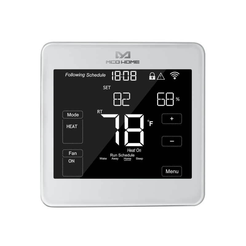 MCOHOME - Heat pump/conventional AC system Thermostat MH-F500