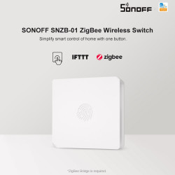SONOFF - Conmutador inalámbrico Zigbee 3.0 - SNZB-01