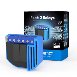 QUBINO - Z-Wave+ Flush module 2 relays ZMNHBD1