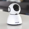 CHACON - Caméra rotative intérieure Wi-Fi HD 1080p compatible Google Home et Amazon Echo