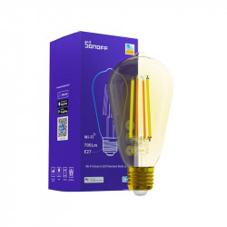 SONOFF - Ampoule à filament LED Wi-Fi intelligente (Ambre)