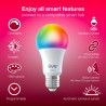 INNR - Connected bulb type E27 - ZigBee 3.0 - Multicolor RGBW + White adjustable - 2200K to 6500K