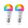 INNR - Ampoule connectée type E27 - ZigBee 3.0 - Pack de 2 ampoules - Multicolor RGBW + Blanc réglable - 2200K à 6500K