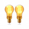 INNR - Connected bulb type E27 - ZigBee 3.0 - Pack of 2 bulbs - Vintage Filament - 2200 K