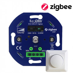 ECODIM - Interrupteur variateur rotatif Zigbee 3.0 200W