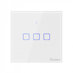 SONOFF - WIFI smart switch with neutral - 3 loads