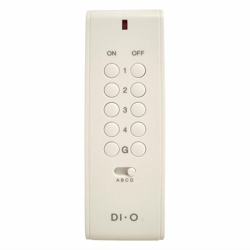 DiO - Télécommande 16 canaux blanche