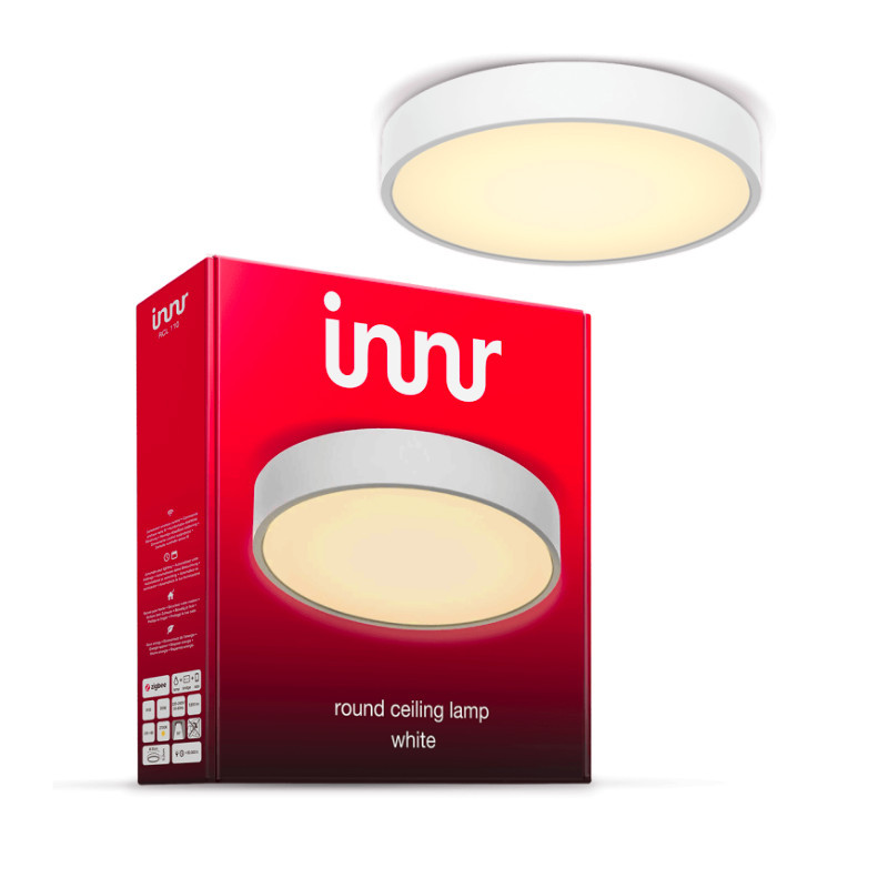 INNR - Plafonnier LED connecté - 30cm - Blanc chaud