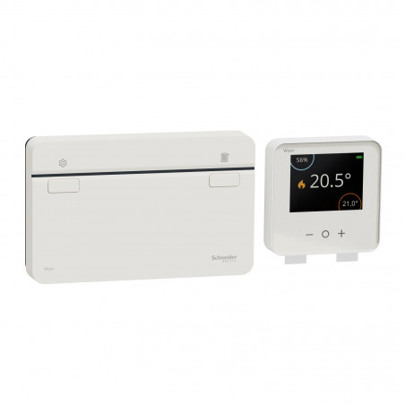 SCHNEIDER ELECTRIC - Kit de démarrage thermostat connecté pour chaudière Wiser