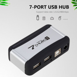 DOMADOO - Powered USB hub - 7 USB ports - Jeedom compatible
