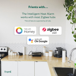 FRIENT - Zigbee 3.0 Intelligent Heat Alarm