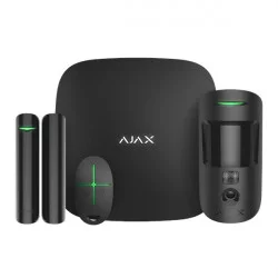 AJAX - Starter kit Cam (Hub2 + DoorProtect + MotionProtectCam + SpaceControl) black