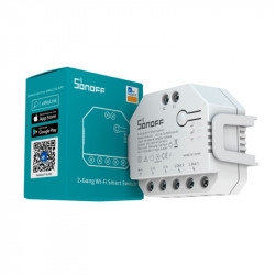 SONOFF - Commutateur intelligent WIFI 2 canaux + mesure consommation