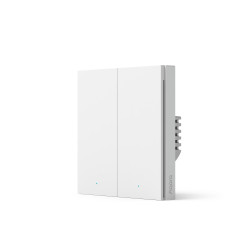 XIAOMI AQARA - H1 ZigBee 3.0 Intelligenter Doppel-Wandschalter (ohne Neutralleiter)