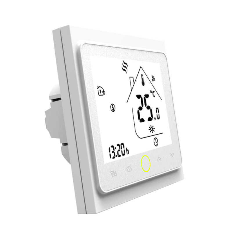 MOES - White Zigbee Smart Thermostat for Electric floor Heating 16A