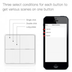 MOES - Wireless Zigbee smart switch - 1 button