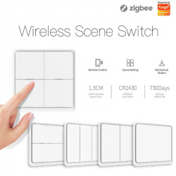 MOES - Wireless Zigbee smart switch - 2 buttons