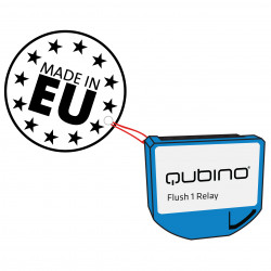 QUBINO - Micromodule commutateur 1 relai et consomètre Z-Wave+ ZMNHAD1 Flush 1 Relay