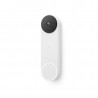 GOOGLE NEST - Sonnette vidéo intelligente sans fil Google Nest Doorbell (Batterie)