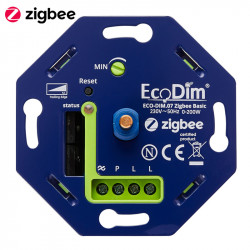 ECODIM - Interrupteur variateur rotatif Zigbee 3.0 200W ECO-DIM.07 Basic