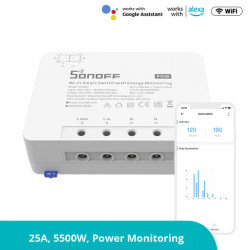 SONOFF - Commutateur intelligent WIFI haute puissance (25A)