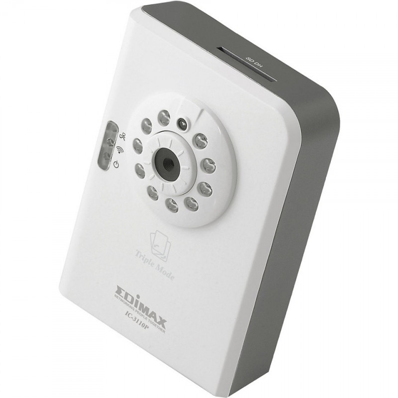 EDIMAX Caméra IP filaire PoE Infrarouge Plug & View 1.3Mp H264/MPEG