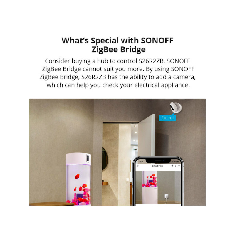SONOFF - Prise intelligente 16A Zigbee 3.0 (version FR)
