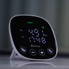 HEIMAN - Capteur de qualité d'air (CO2, température, humidité) Zigbee 3.0 + alarme visuelle et sonore