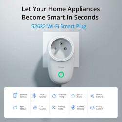 SONOFF - 16A WIFI smart plug (SCHUKO version)