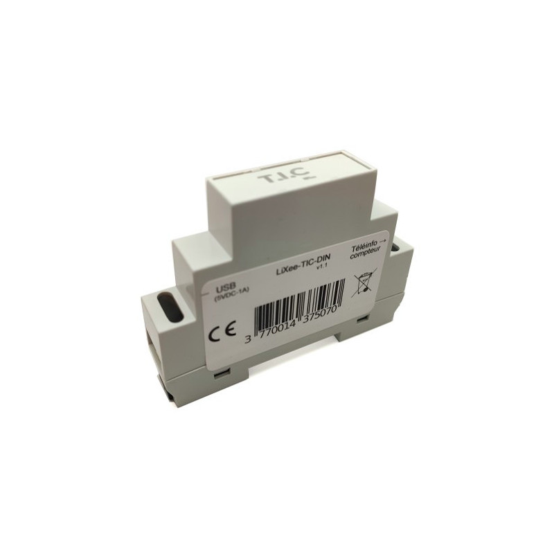 LIXEE - TIC meter on DIN Rail (Linky or Classic) - Jeedom and Eedomus compatible