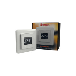 HEATIT CONTROLS - Thermostat Wi-Fi pour plancher chauffant électrique 16A