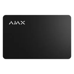 AJAX - Badge au format carte noir