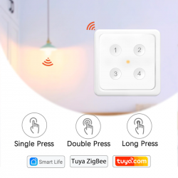 LORATAP - Zigbee 3.0 wireless scene wall switch - 4 buttons