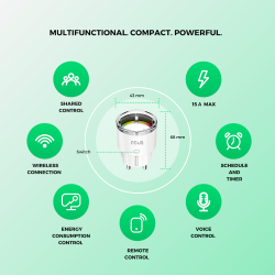 NOUS - Prise intelligente Zigbee 3.0 + Mesure de consommation