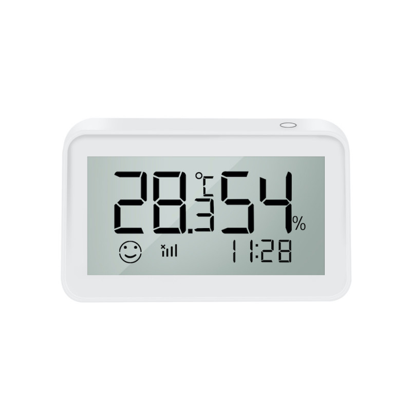 Zigbee 3.0 tuya température humidité capteur détecteur d'intensité  lumineuse hygromètre thermomètre maison intelligente fonctionne avec  l'application smartlife