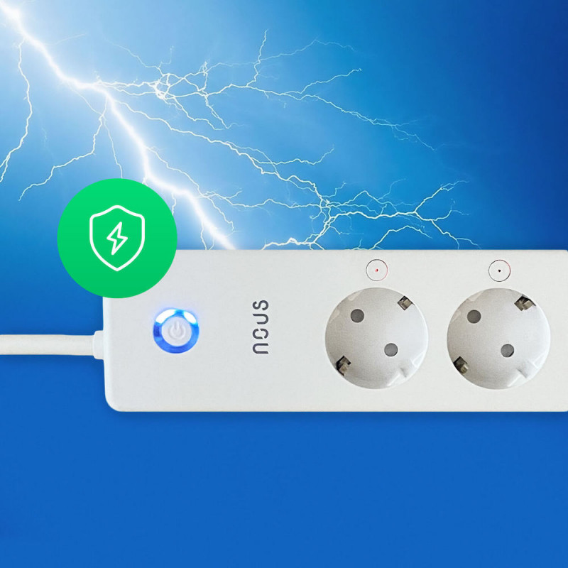 Multiprise Connectée TUYA à suivi de consommation électrique (GOSUND Smart  Power Strip P1) 