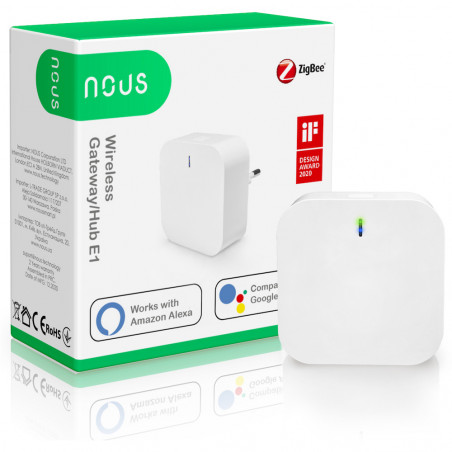 NOUS - SmartLife TUYA compatible Zigbee 3.0 home automation gateway
