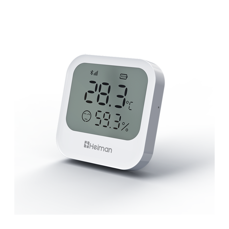 Zigbee 3.0 temperature and humidity sensor with display - HEIMAN