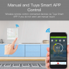 MOES - TUYA White WIFI smart thermostat for hydraulic underfloor heating 3A