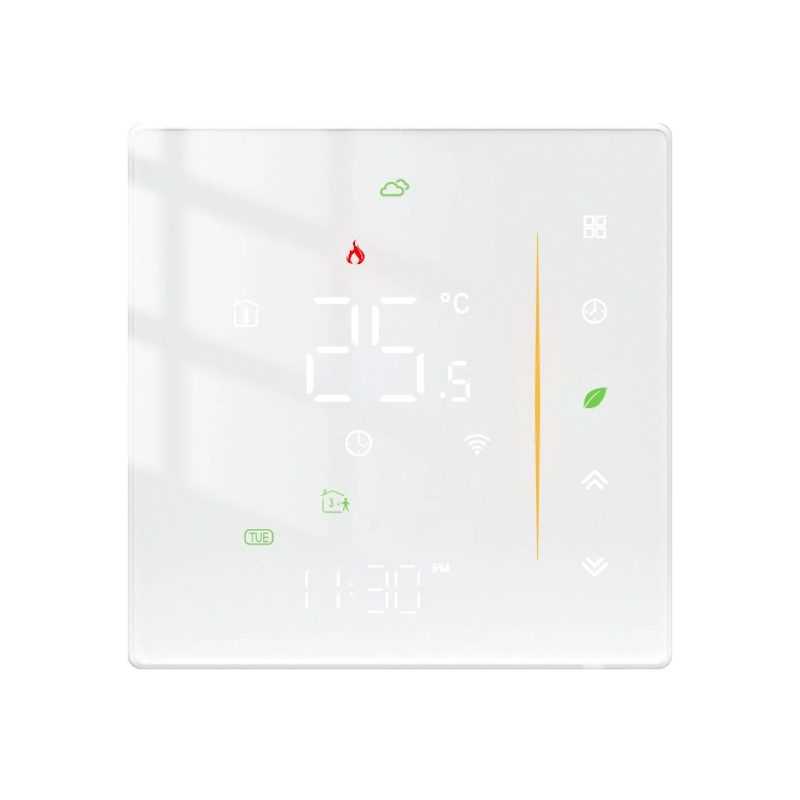 MOES - TUYA White WIFI smart thermostat for hydraulic underfloor heating 3A