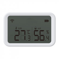 NEO - Capteur de température et humidité avec écran Zigbee TUYA (alimentation 2xAA)